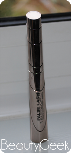 Loreal Telescopic Mascara on Xbeautygeekx Review L Oreal False Lash Telescopic Mascara