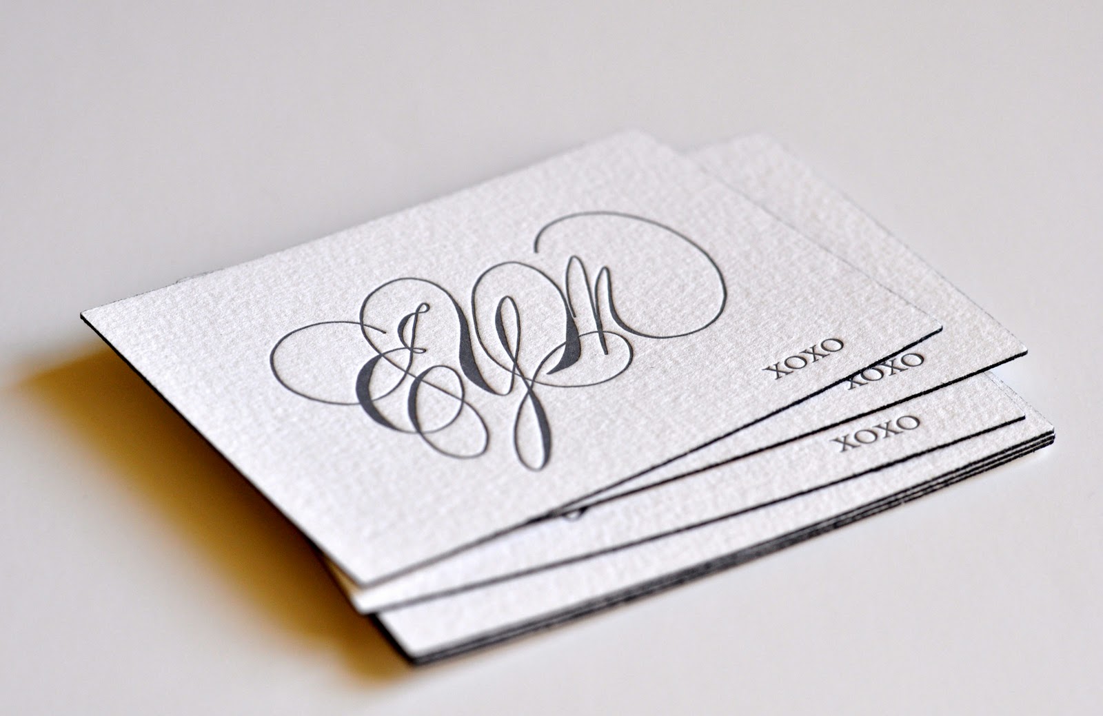 The Ginger Parasol Monogrammed Gift Enclosures