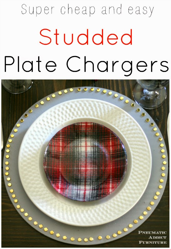 Studded Plate Chargers Pneumatic Addict