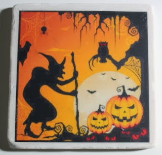 Halloween Coasters with Craft Attitude