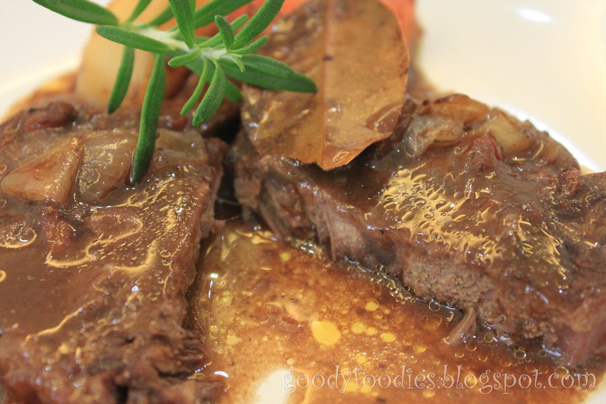 GoodyFoodies I cooked Simple Beef Stew (Martha Stewart)
