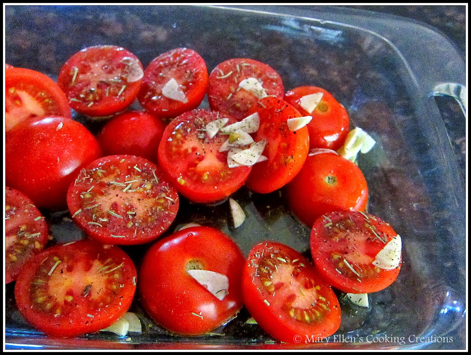 Mary Ellen's Cooking Creations Oven Roasted Tomatoes