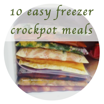 Easy crockpot recipes to freeze Easy crockpot recipes to freeze