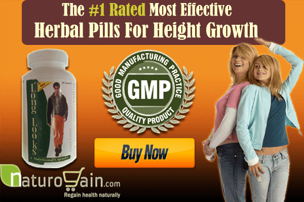 Herbal Pills For Height Growth
