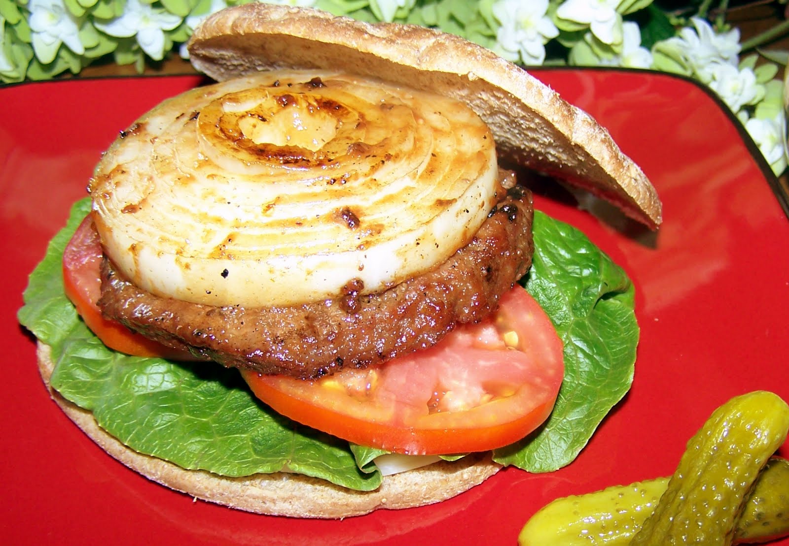 Marinated Grilled Burgers