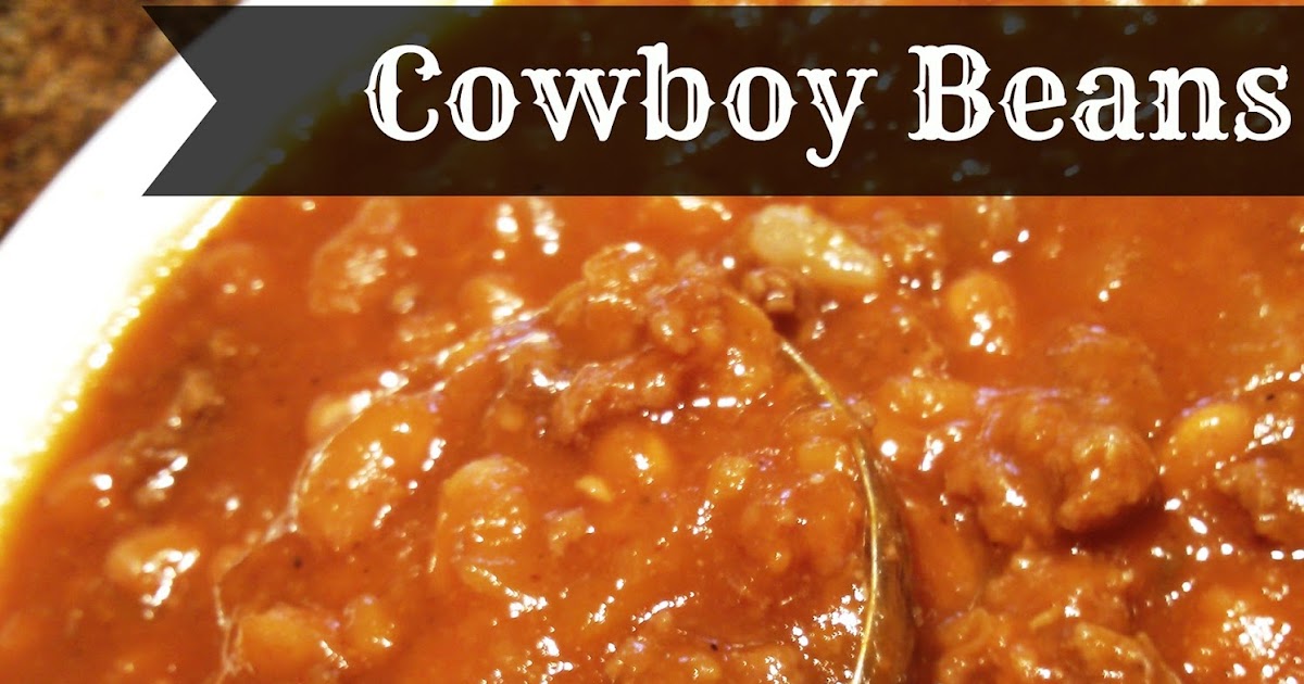 South Your Mouth Cowboy Beans {Crock Pot}