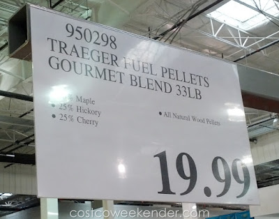 Deal for a 33 lb bag of Traeger Premium Hardwood Pellets (Gourmet Blend) at Costco