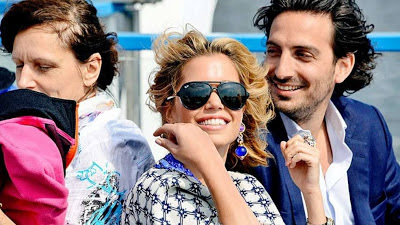 Guillaume Zarka en Sylvie van der Vaart Guillaume Zarka en Sylvie van der Vaart