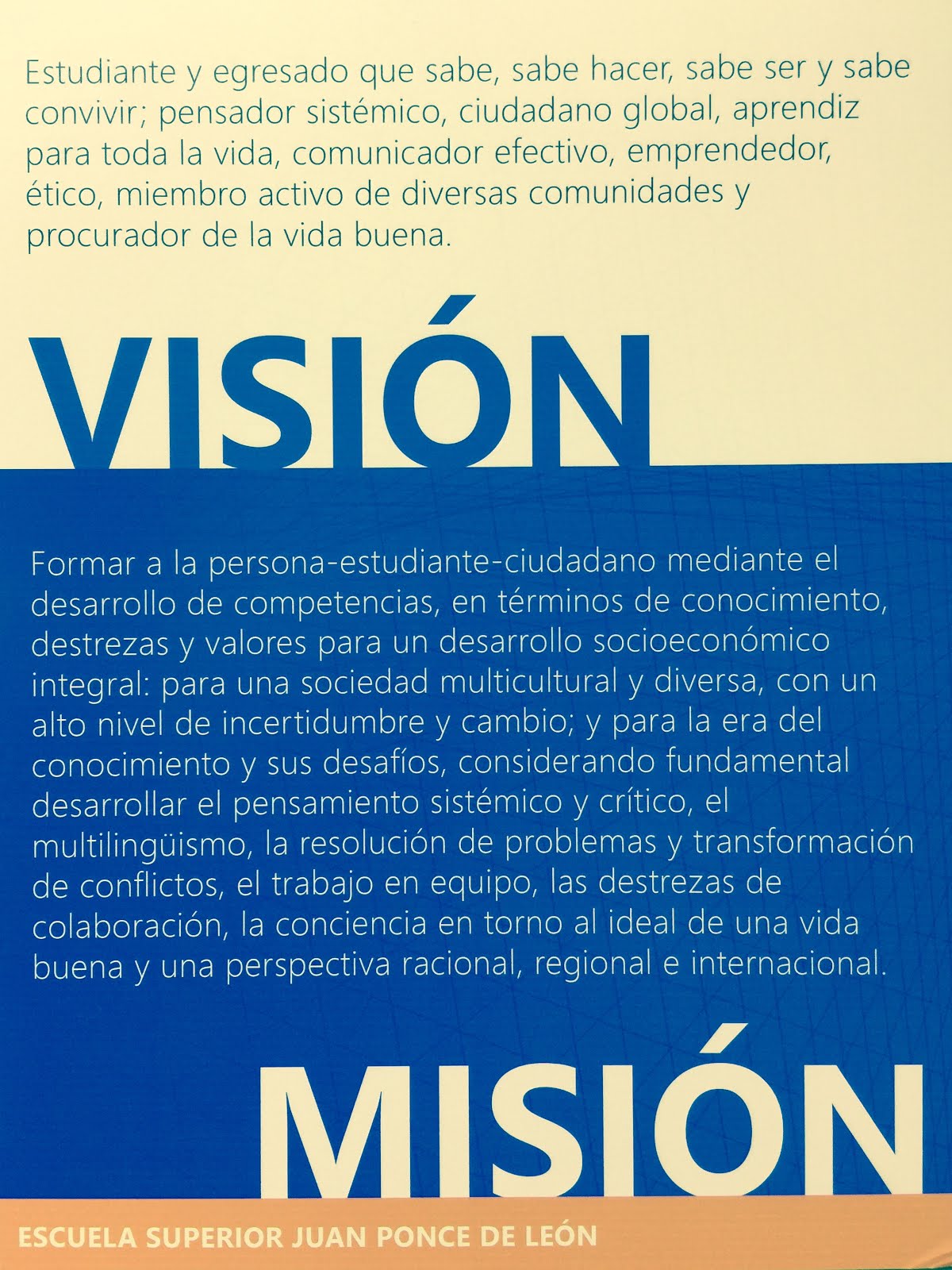 Visión y Misión
