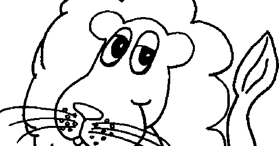 Coloring Pages for Kids: Lion Coloring Pages