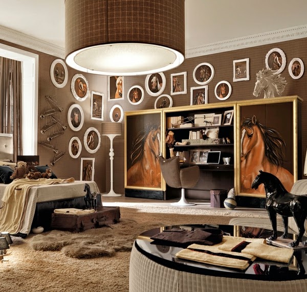 Conseils déco et relooking: décoration murale de chambre d'enfant ... Chambre Créatif Originale