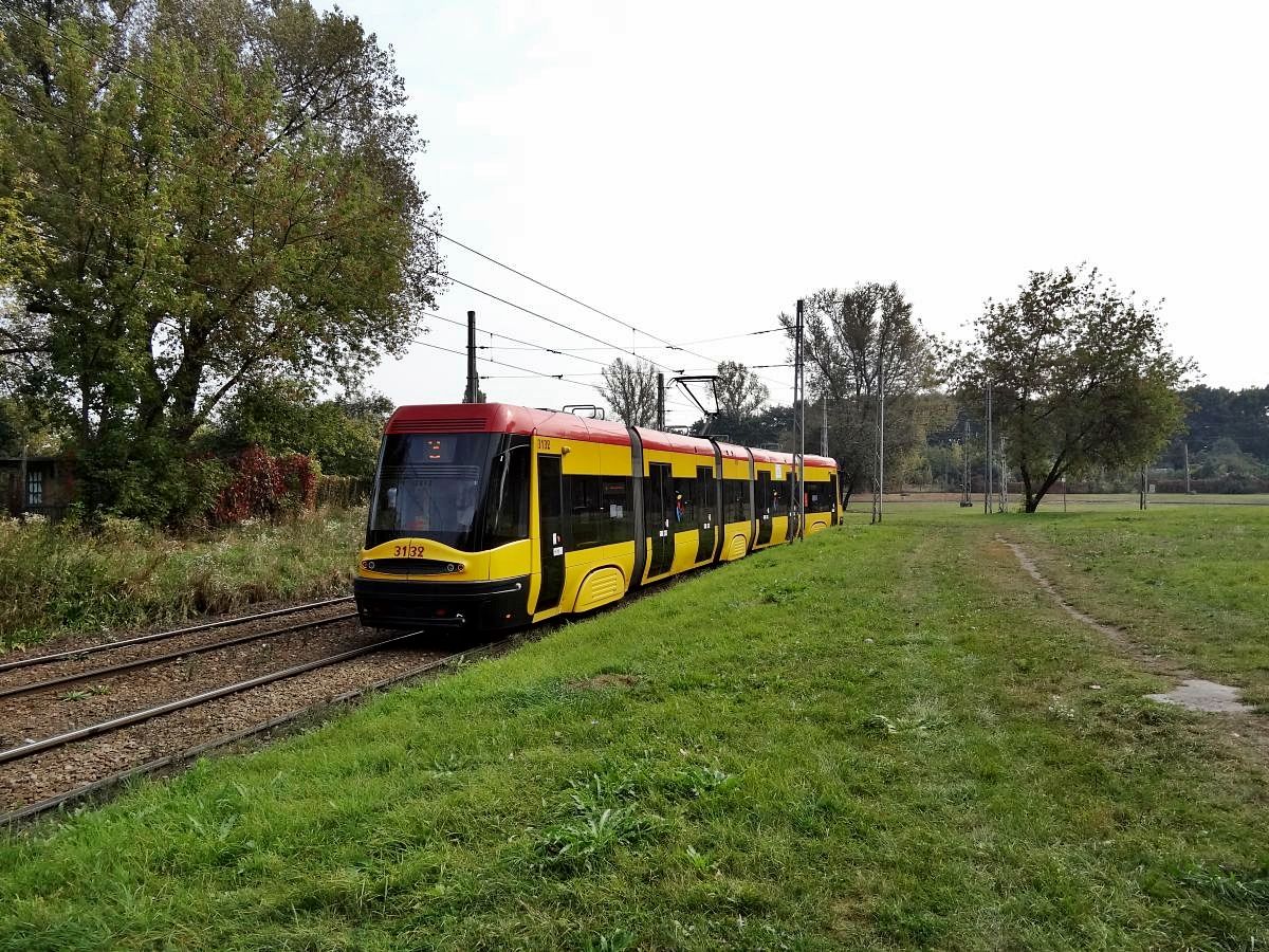 Torowisko wzdłuż Alei Tysiąlecia