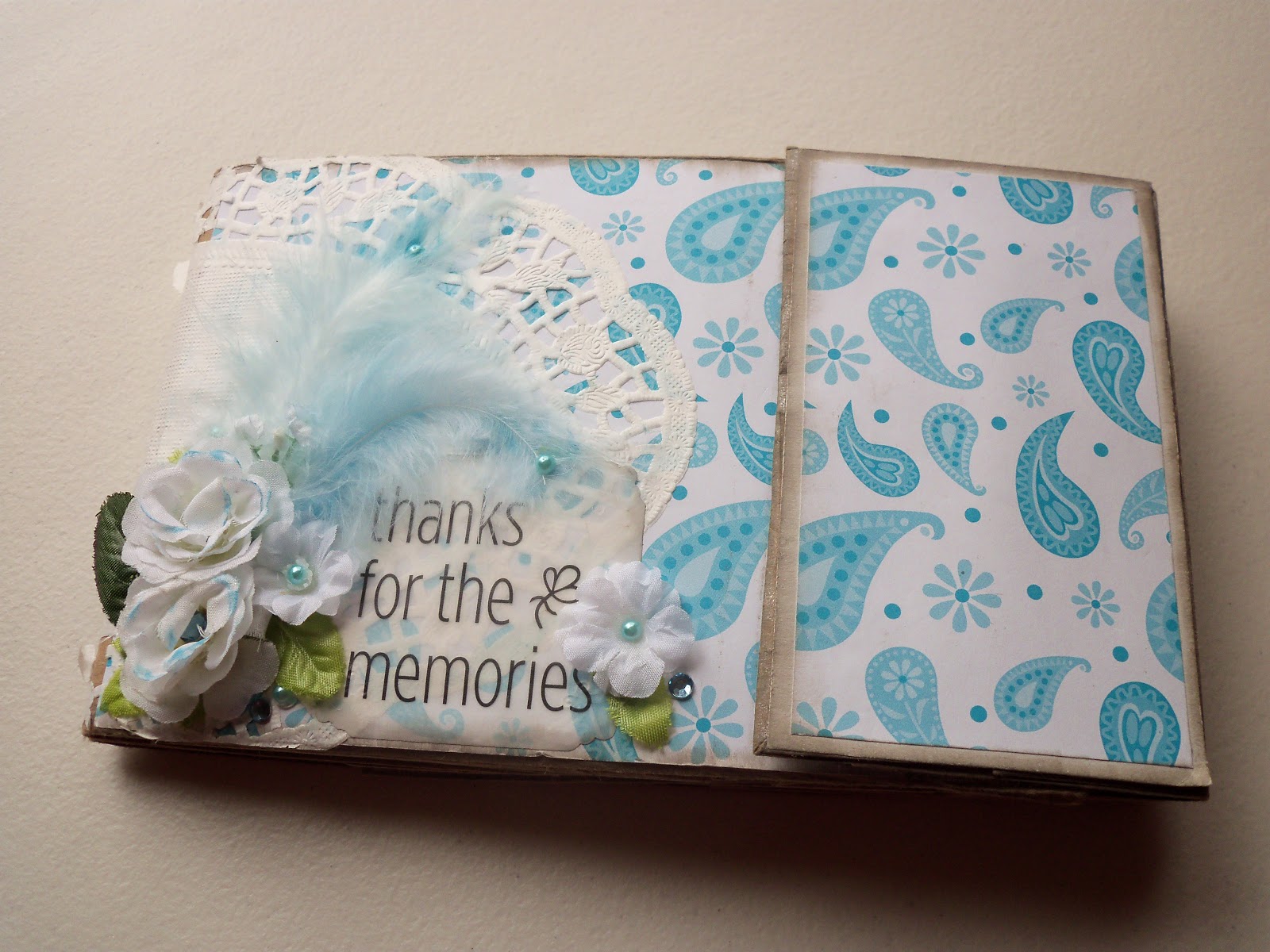 My Favor8 Blog Paper Bag Mini Album 1 Paisley Fun