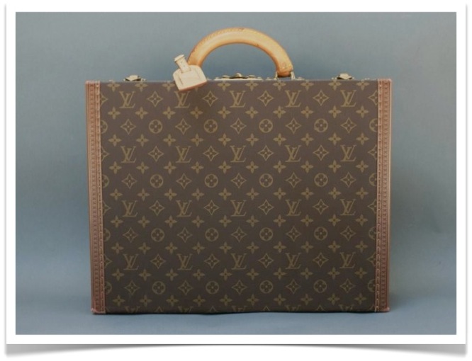 Viola Pearl Decorating With a Vintage Louis Vuitton Briefcase