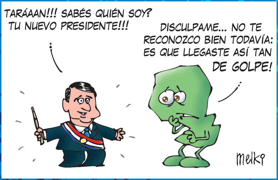 Enquanto isso no Paraguai...