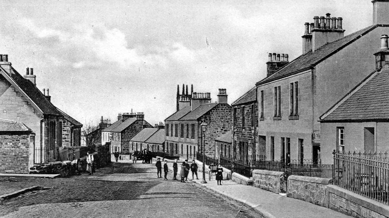 Tour Scotland Photographs Old Photograph Drumcross Road Bathgate Scotland