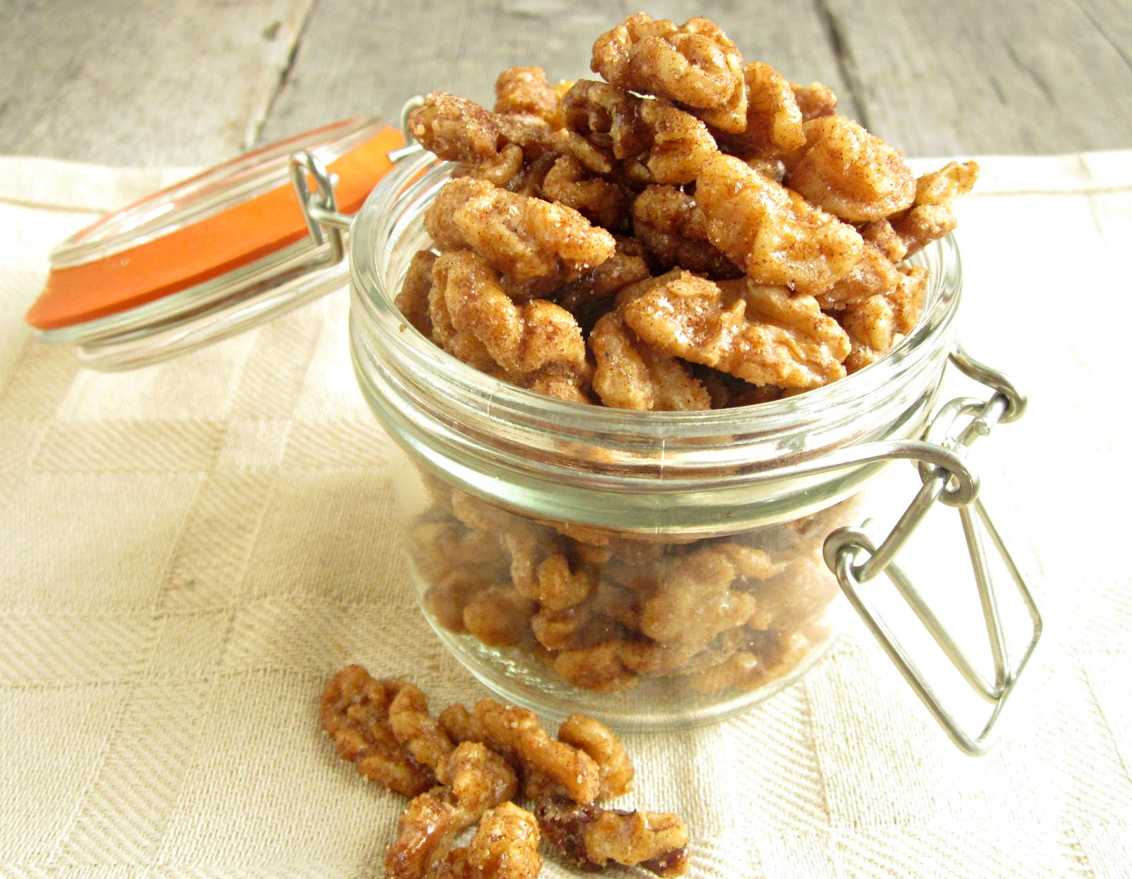 Hungry Couple Cinnamon Candied Walnuts