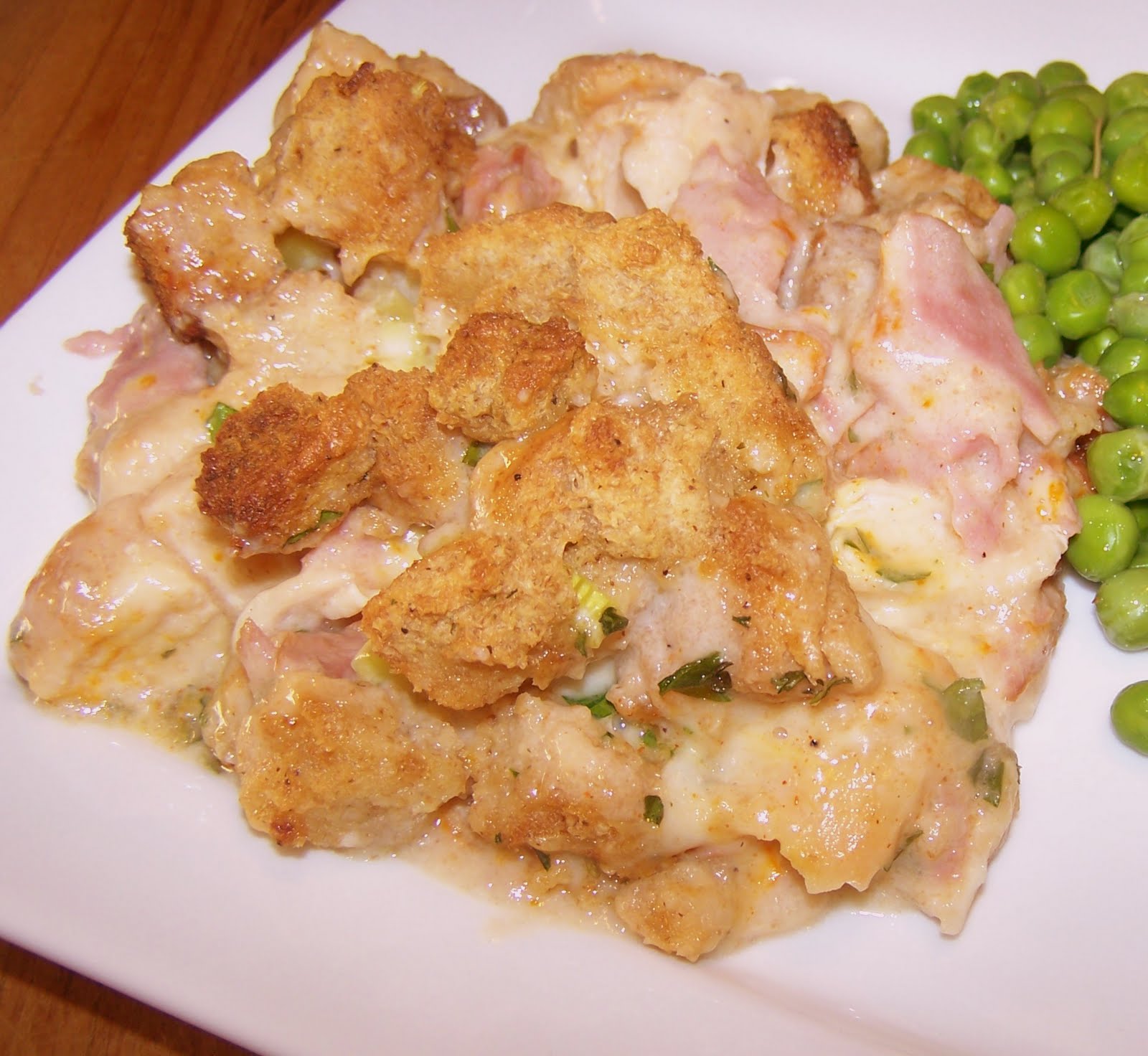 Chicken Cordon Bleu Casserole