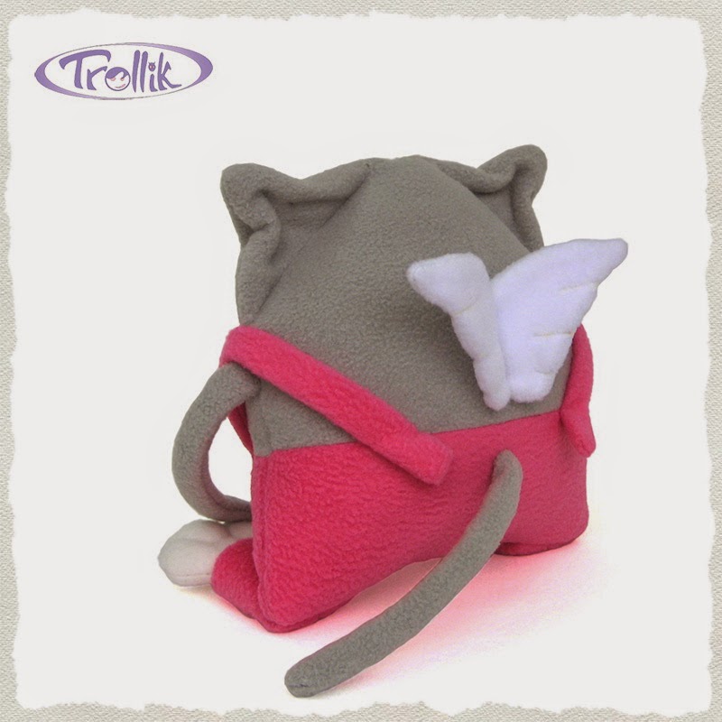 Кот Амурчик Игрушка подушка из флиса кот Амурчик