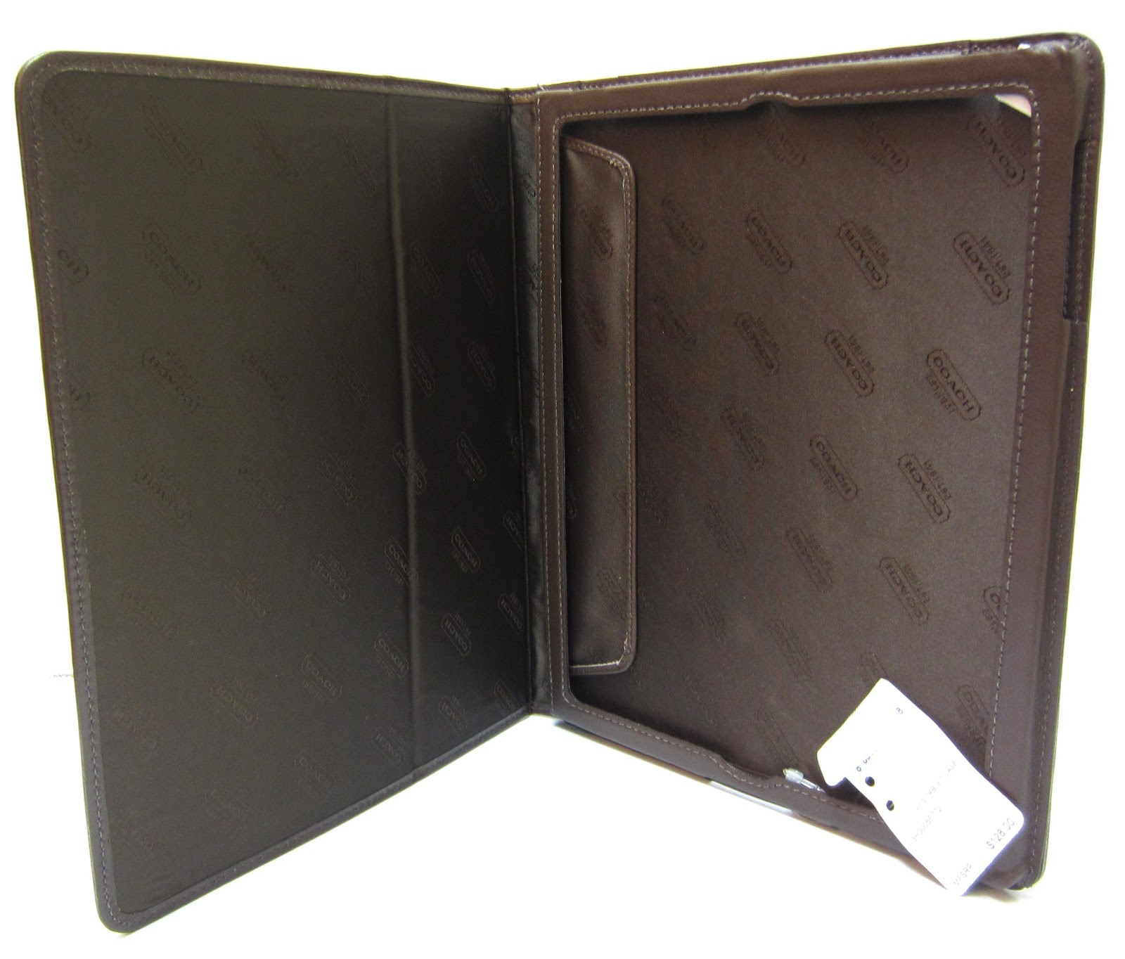 kcsgreatdeals Coach Heritage Stripe Tablet Case 77261