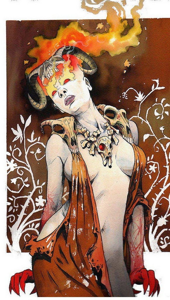 ilustraciones-artisticas-de-mujeres laminas-de-imagenes-de-mujeres
