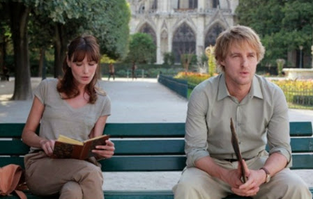 Midnight in Paris Pariste Gece Yarısı filmi , Woody Ellen filmi, Owen Wilson ve Carla Biruni sahnesi, Gil ve rehber Carla Biruni sahnesi