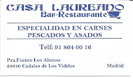 Bar Restaurante CASA LAUREANO