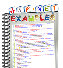 asp.net examples | sample code | code snippet | c sharp dot net