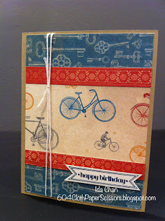 Fan Fair Birthday Card by Ida Chan Stampin' Up Vancouver Fan Fair Birthday Card by Ida Chan Stampin' Up Vancouver