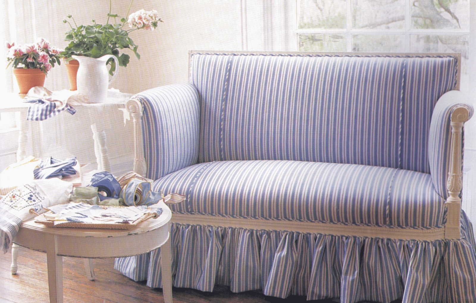 LilyOake In Love with Blue & White Stripes!