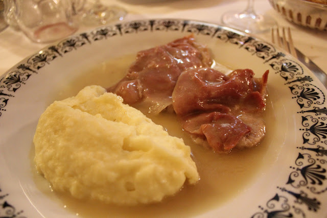 Veal saltimbocca at Ristorante Da Fortunato, Rome, Italy