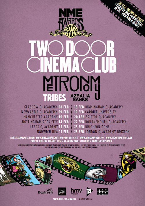 Nme Awards Tour Line Up Nme Awards Tour Line Up