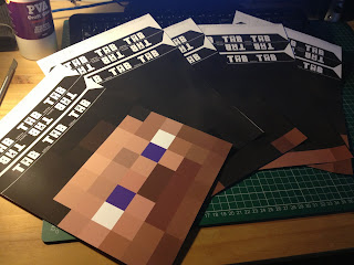Minecraft Steve printable mask templates Minecraft Steve printable mask templates