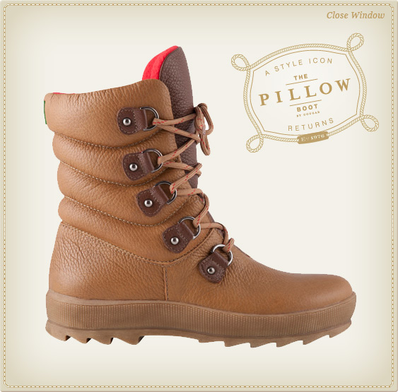 {field notes} COUGAR The Pillow Boot