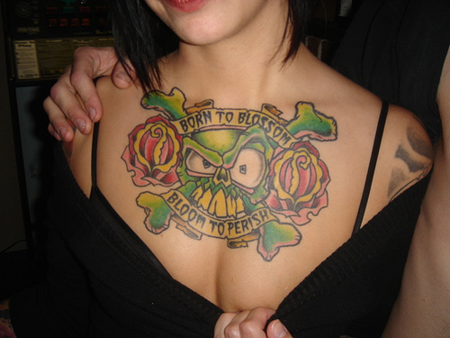 Gallery girl tattoo design art
