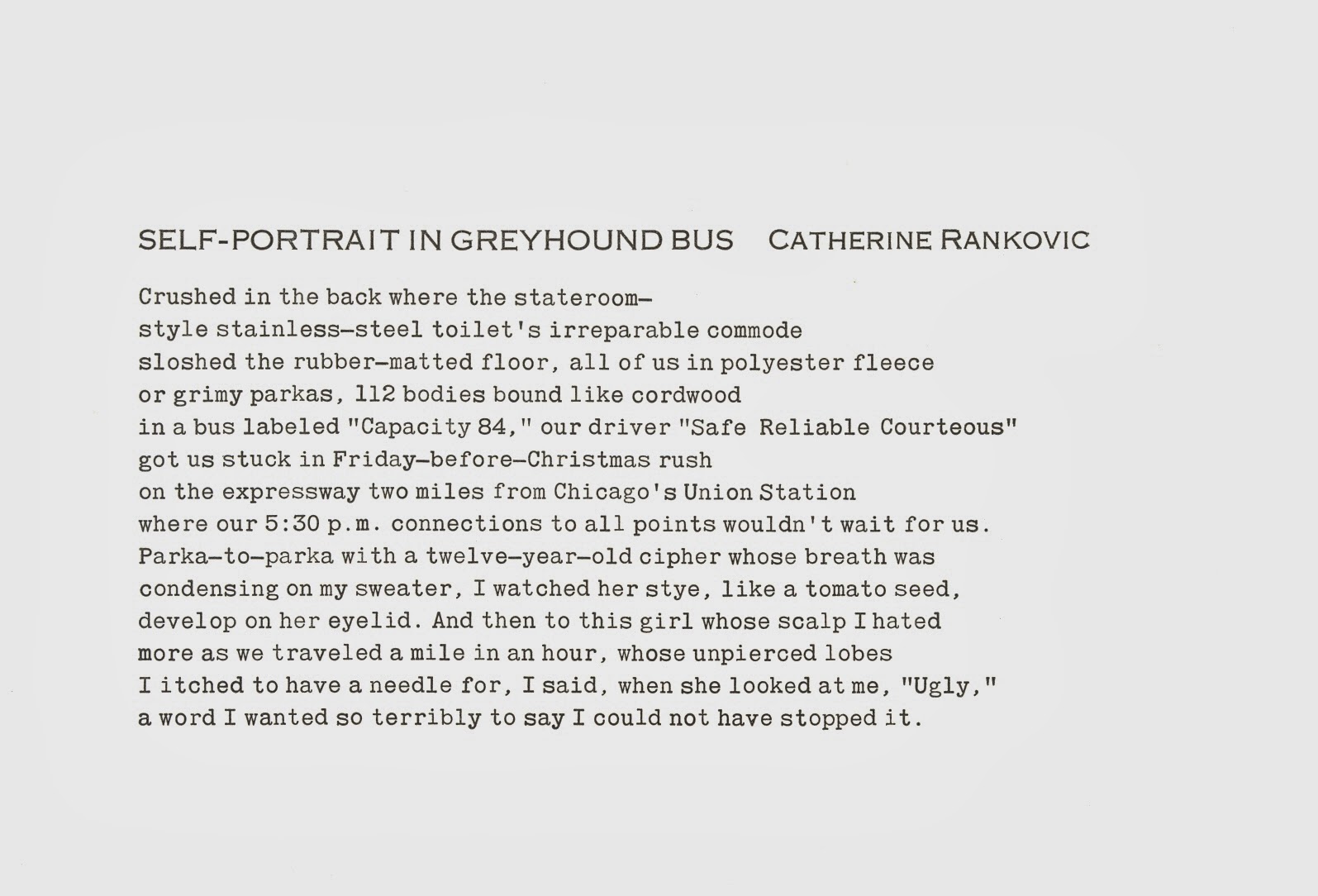 Step by step poem picture