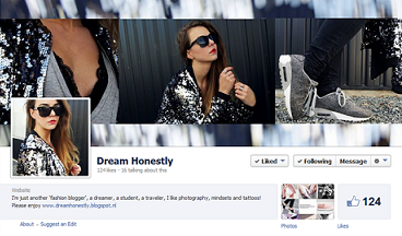 Follow my stories on Facebook