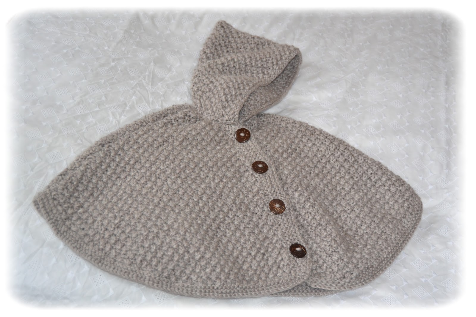 tricoter une cape pour bebe
