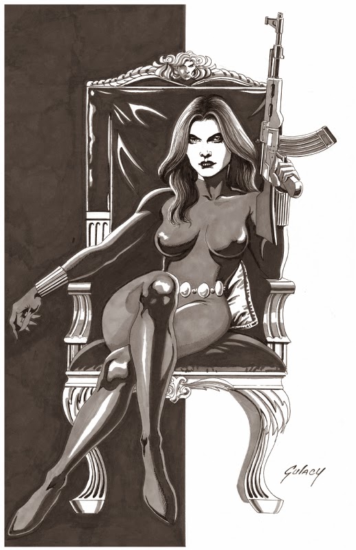 BLACK WIDOW by PAUL GULACY