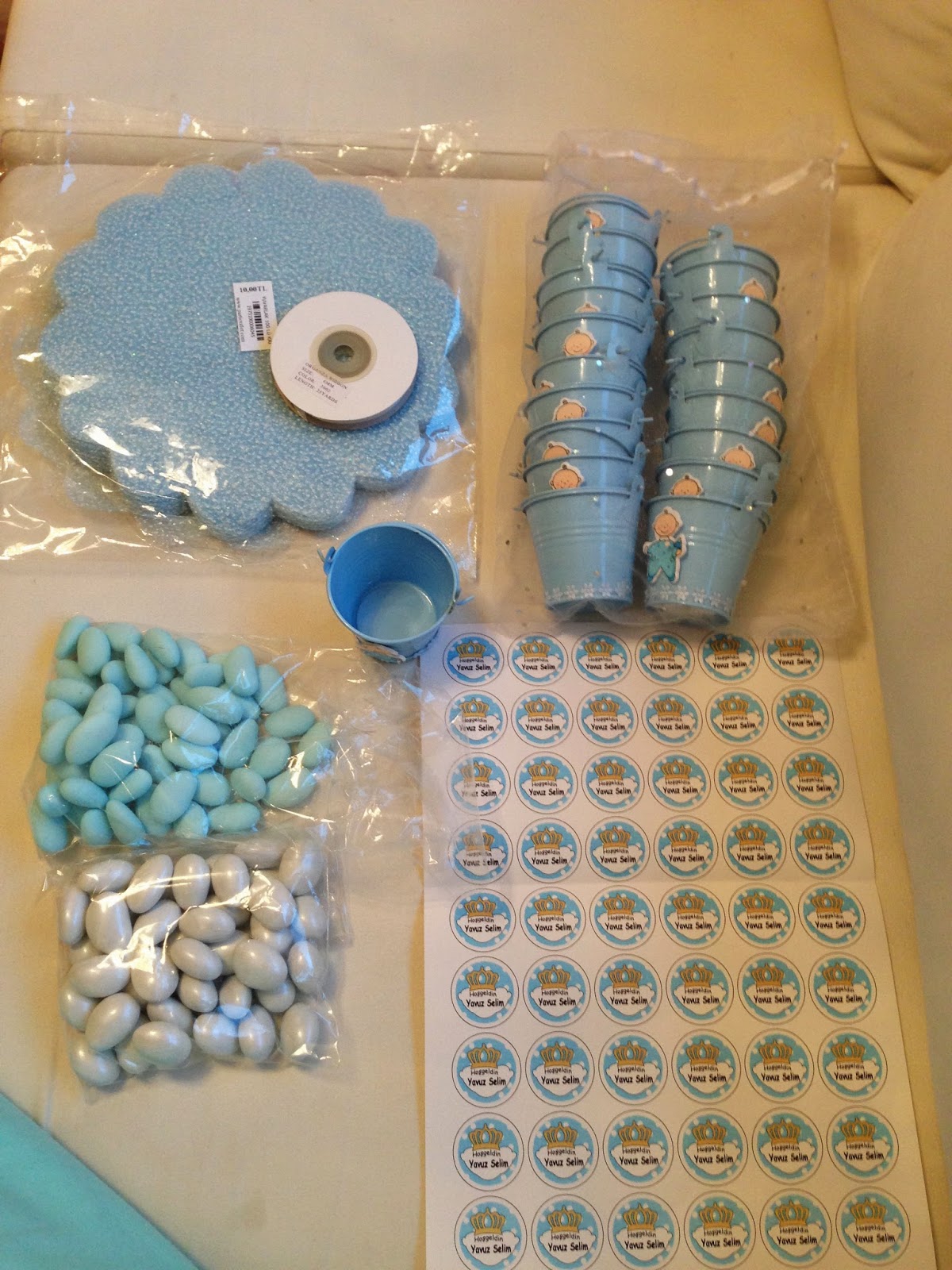 Yavuz Bebek Bebek Şekeri Hazırlığı