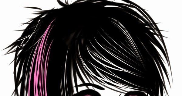 Emo Blog Emo Hairstyle Drawing Girl