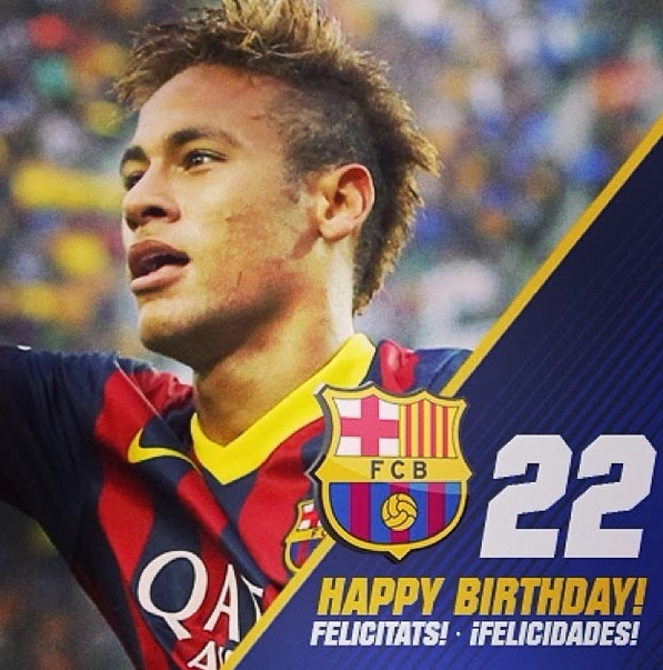 Happy Birthday Neymar da Silva Santos Junior (02-05-2014) ~ Fc