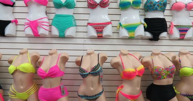 billabong orange bikini