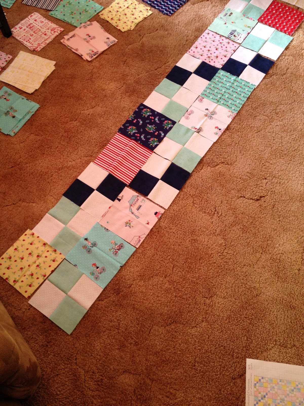 Heart Zipper Chain Market Quilt Tutorial