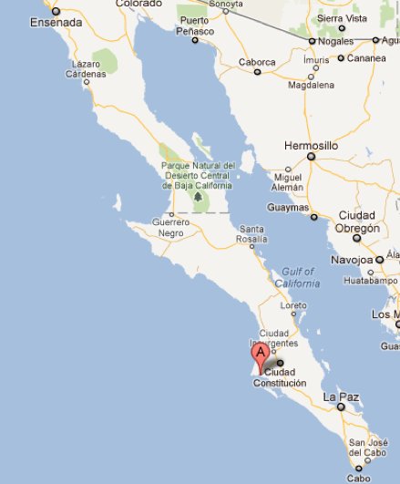 Magdalena Bay Baja Mexico Map - United States Map