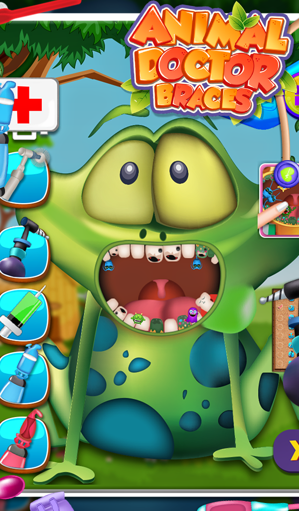 Free Android Surgery Kids Game Animal Doctor Braces « Free Android