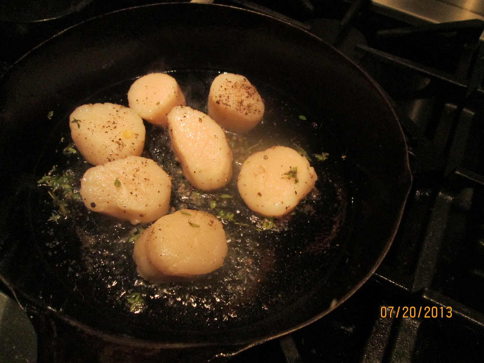 Cooking with Barry & Meta Scallops with Herbed Brown Butter Bon Appét