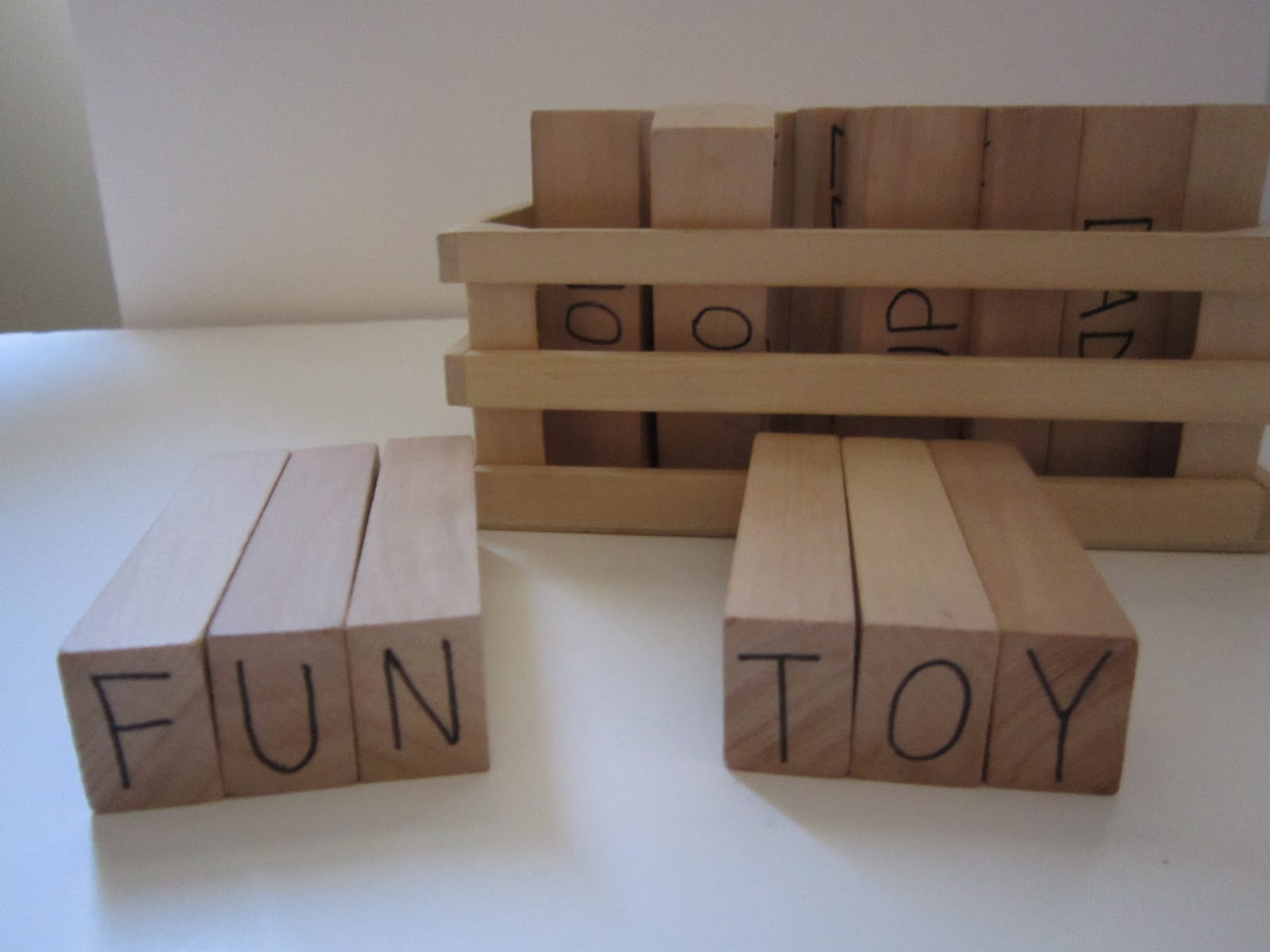 Tutorials Crafts Projects Kids Children Handmade Easy Wooden Alphabet