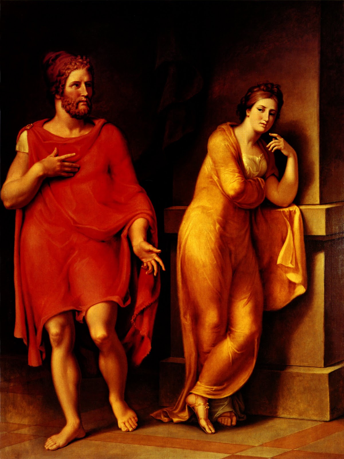 Rencontre d'ulysse et nausicaa