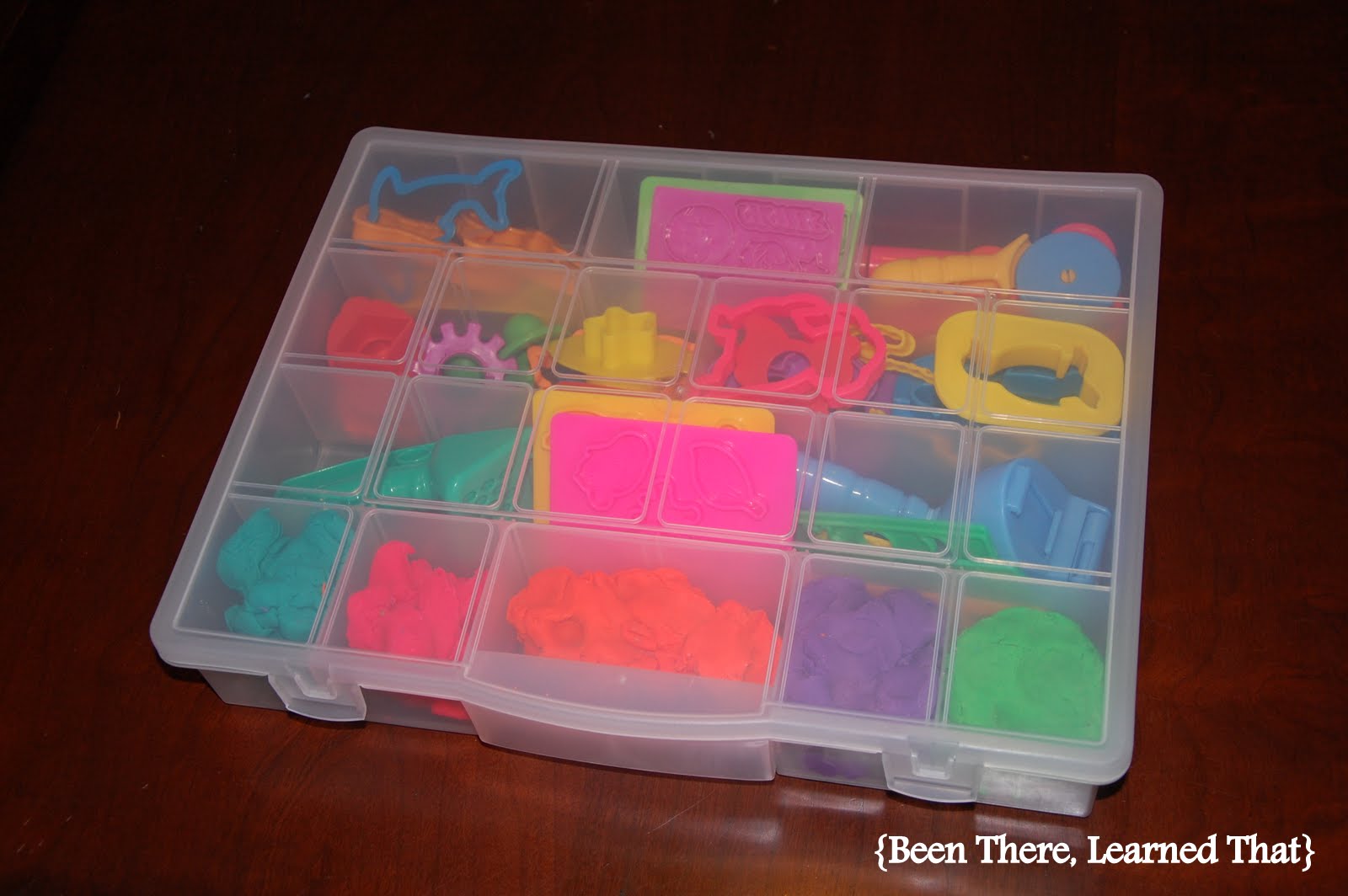 Been There, Learned That PlayDoh. Organized. And Pretty.